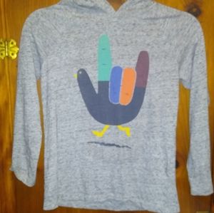 Adorable turkey I love you sweatshirt